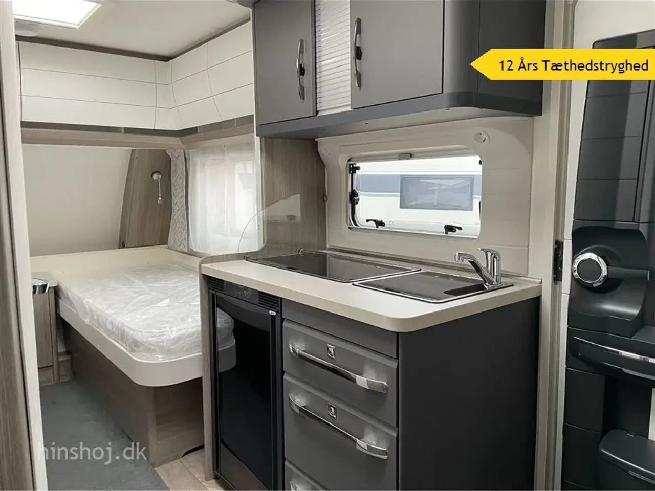 Billede 2 - 2024 - Hobby On Tour 460 DL   Dejlig rejsevogn med enkelsenge fra Hinshøj Caravan