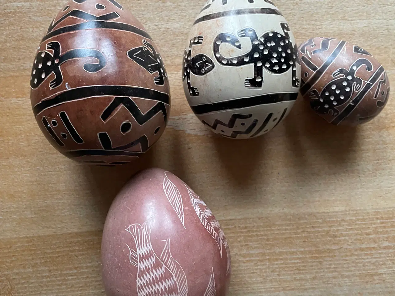 Billede 3 - Marmor æg med dekorationer