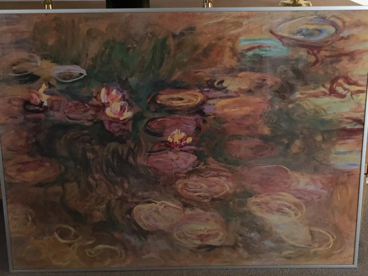 Billede 2 - Billede, Åkander, Claude Monet