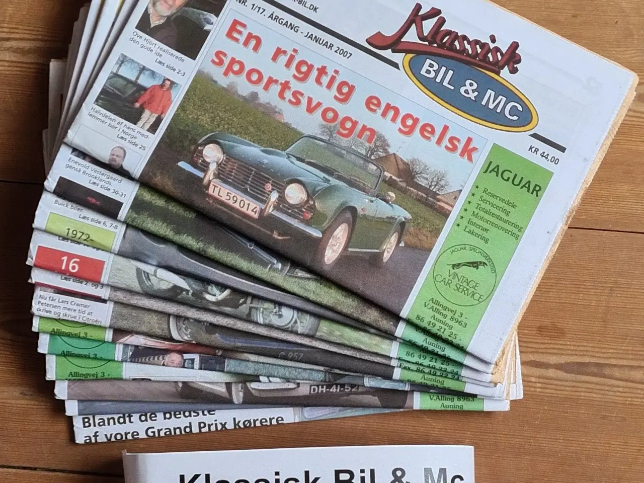 Billede 1 - Klassisk Bil & Mc blad 2007 samling 12 blade