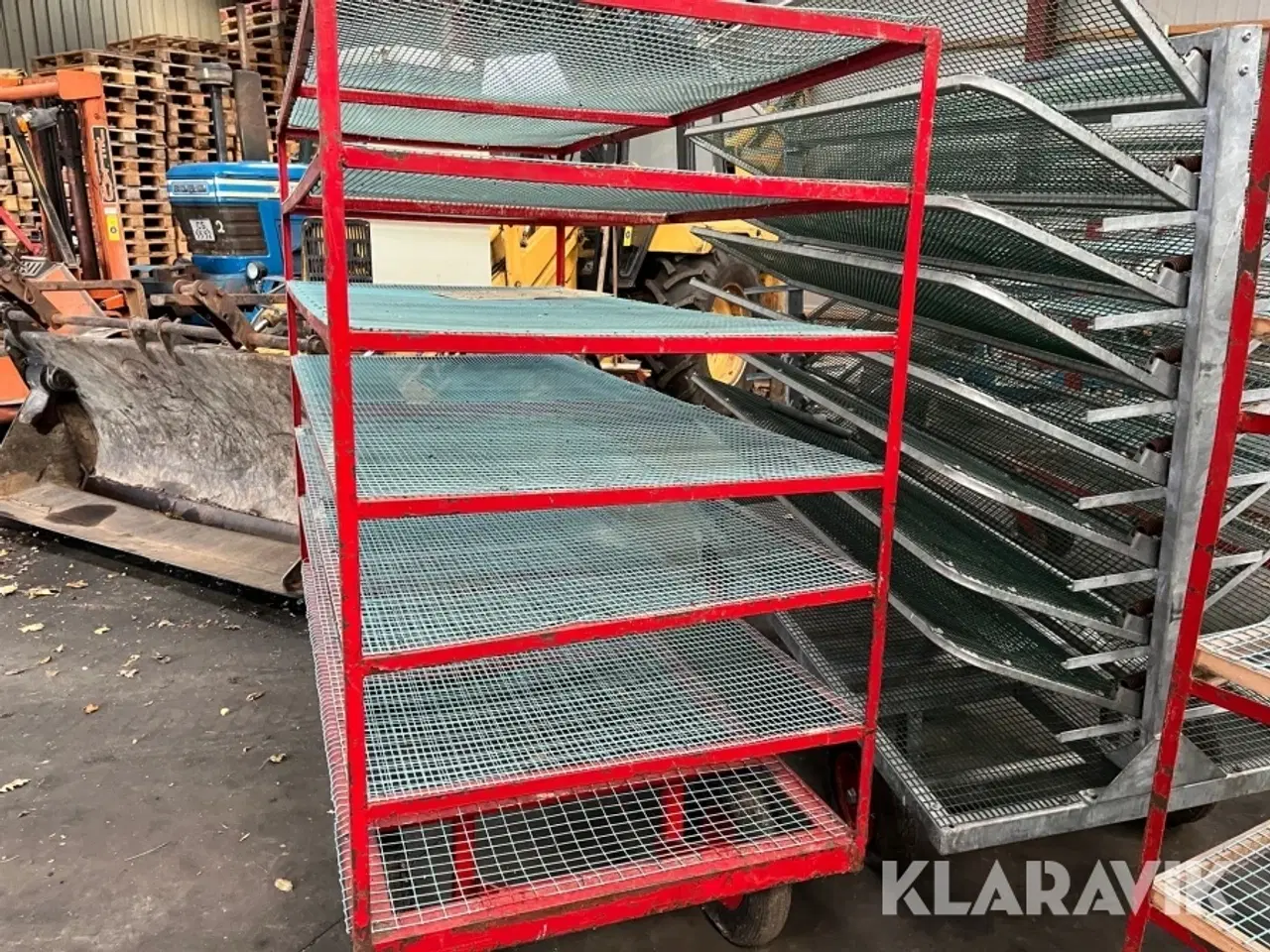 Billede 3 - Hyldevogne til minkskind 12 styk