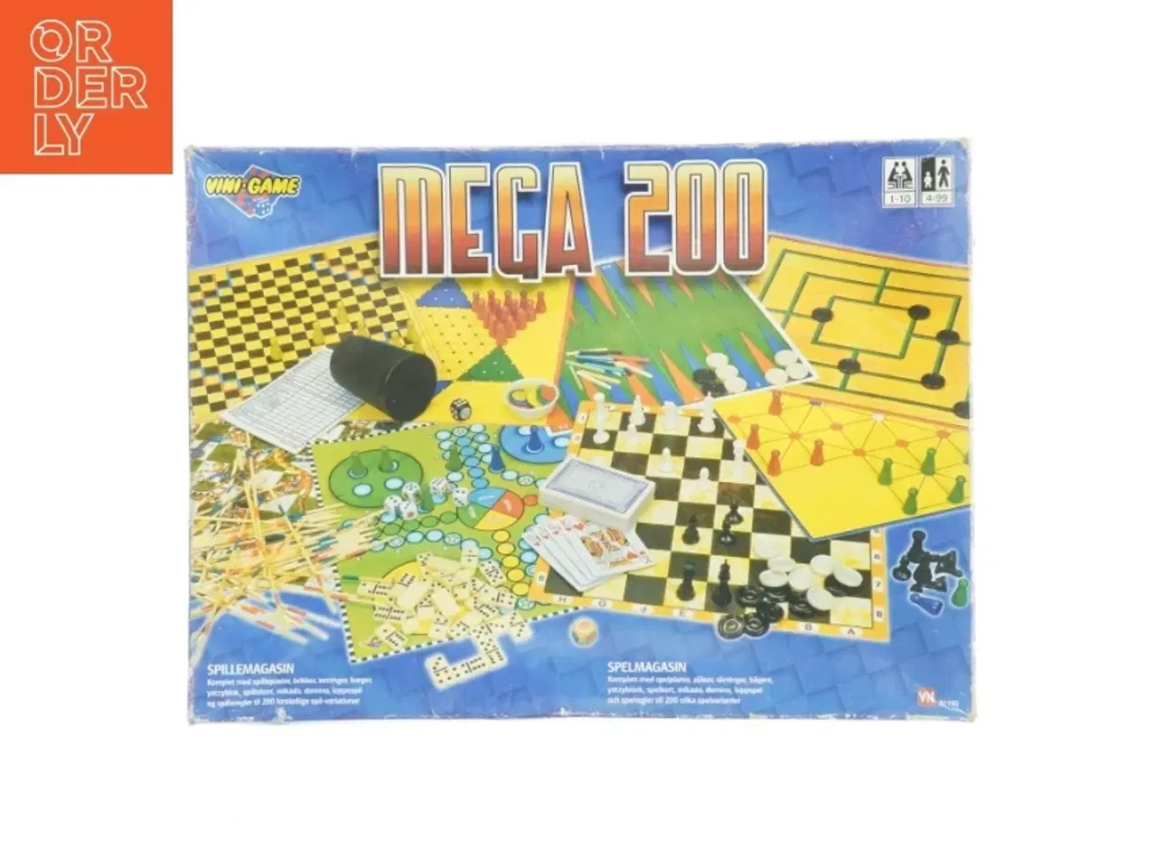 Billede 1 - Brætspilssamling fra Vini-game (str. Otteogtredve 28 x 6 cm)