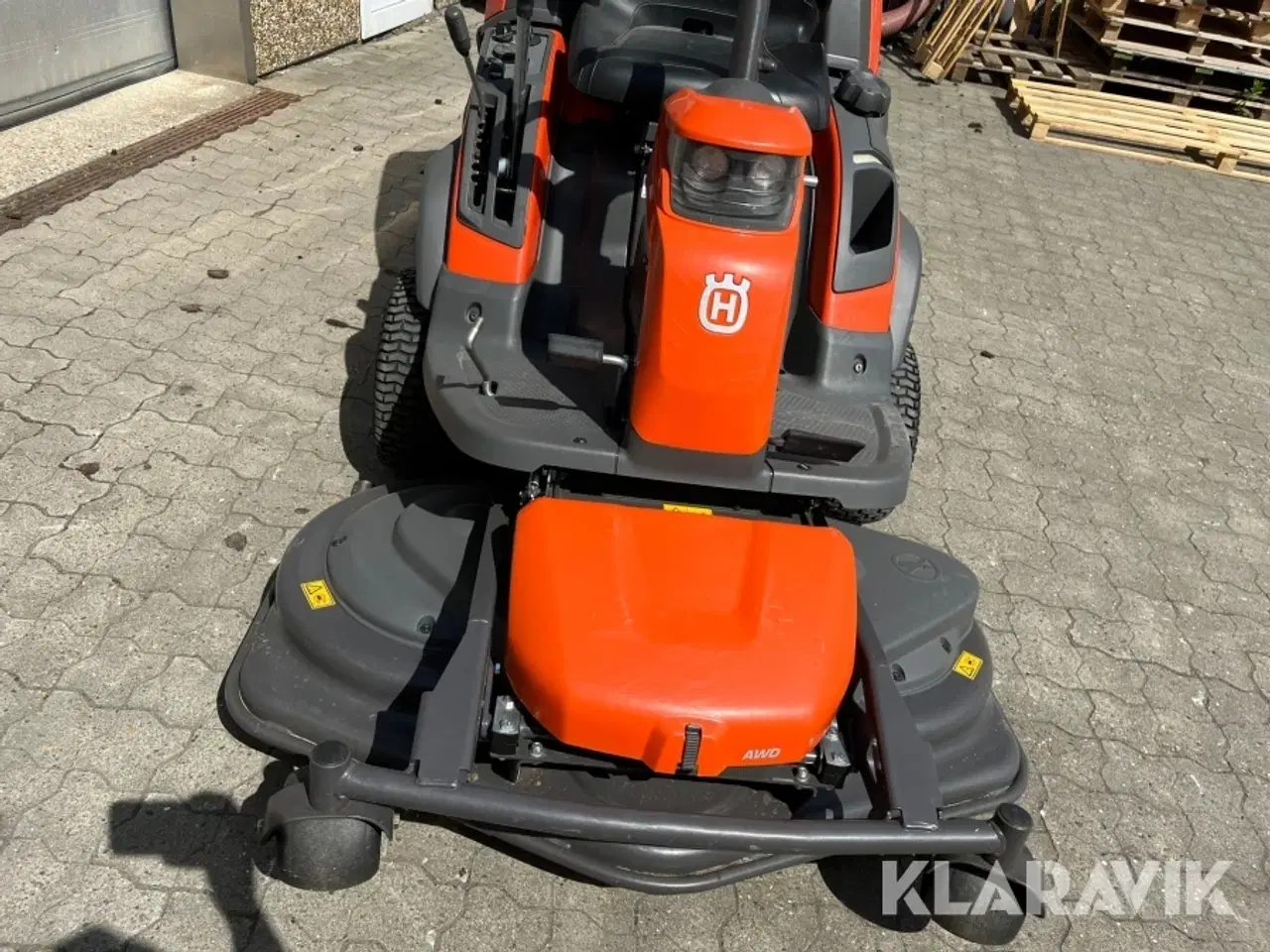 Billede 8 - Klipper med opsamler Husqvarna RC 320Ts AWD
