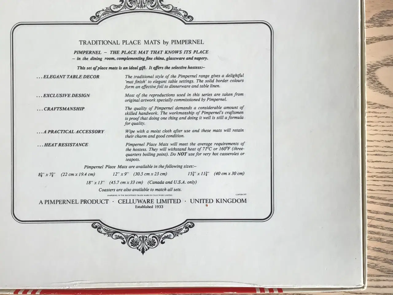 Billede 3 - Bordskånere i kork