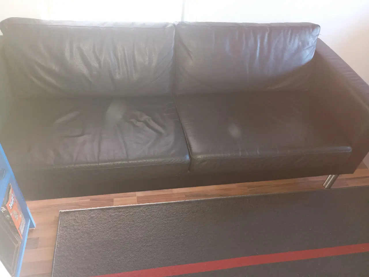 Billede 3 - Læder sofa