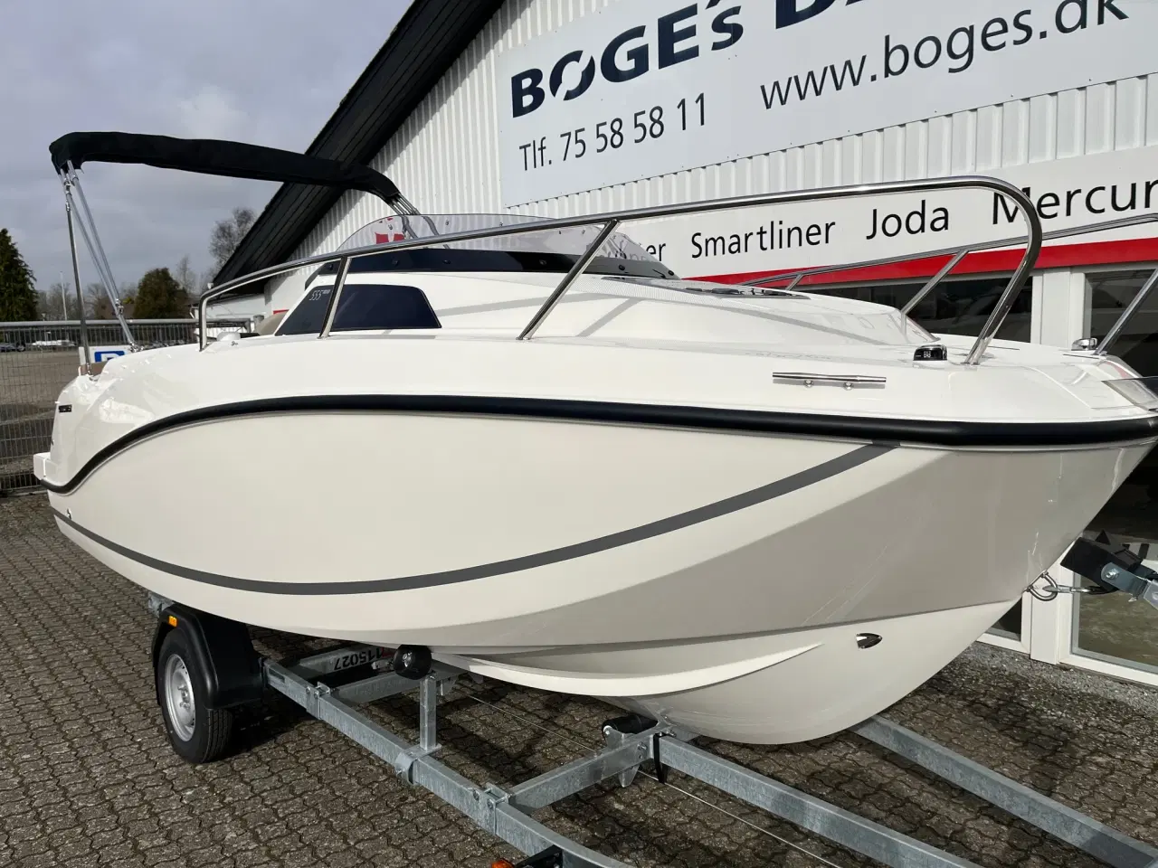 Billede 9 - Quicksilver Activ 555 Cabin med 100 hk Mercury-EFI 4 takt 2,1L - med flot udstyr
