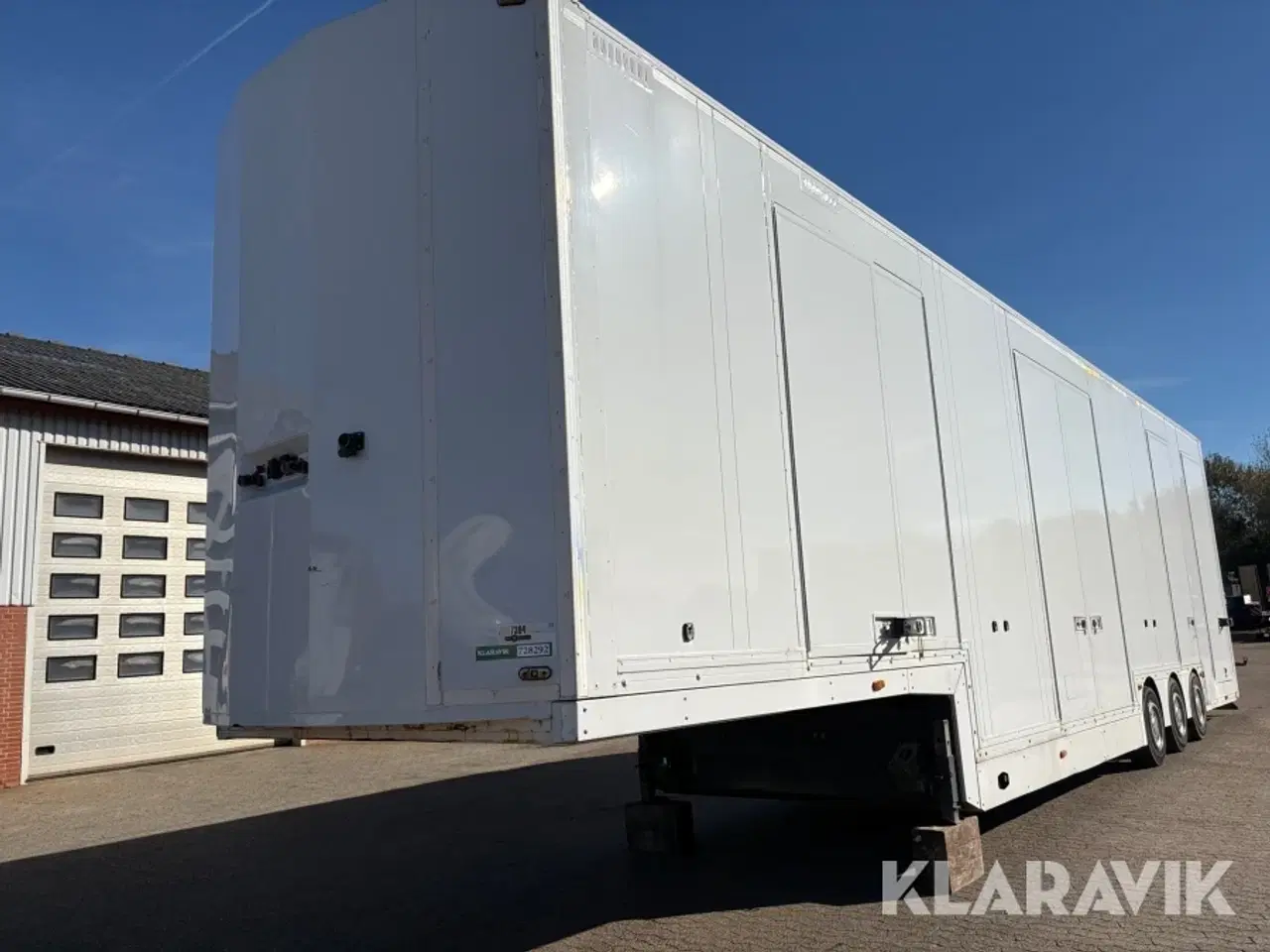 Billede 1 - Autotrailer Kässbohrer SP 9-16 CVT lukket