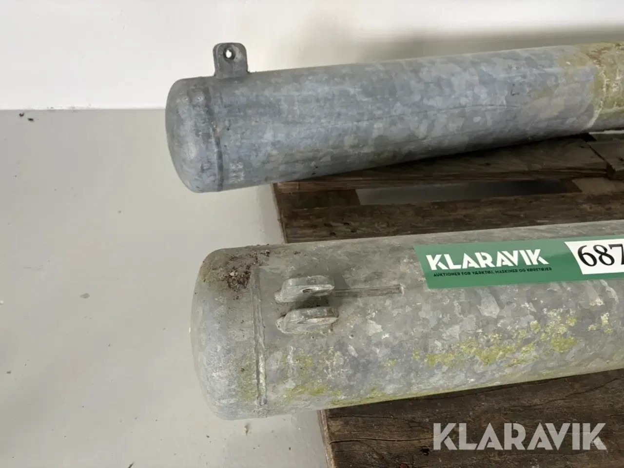 Billede 7 - Galvaniserede stolper 2 styk