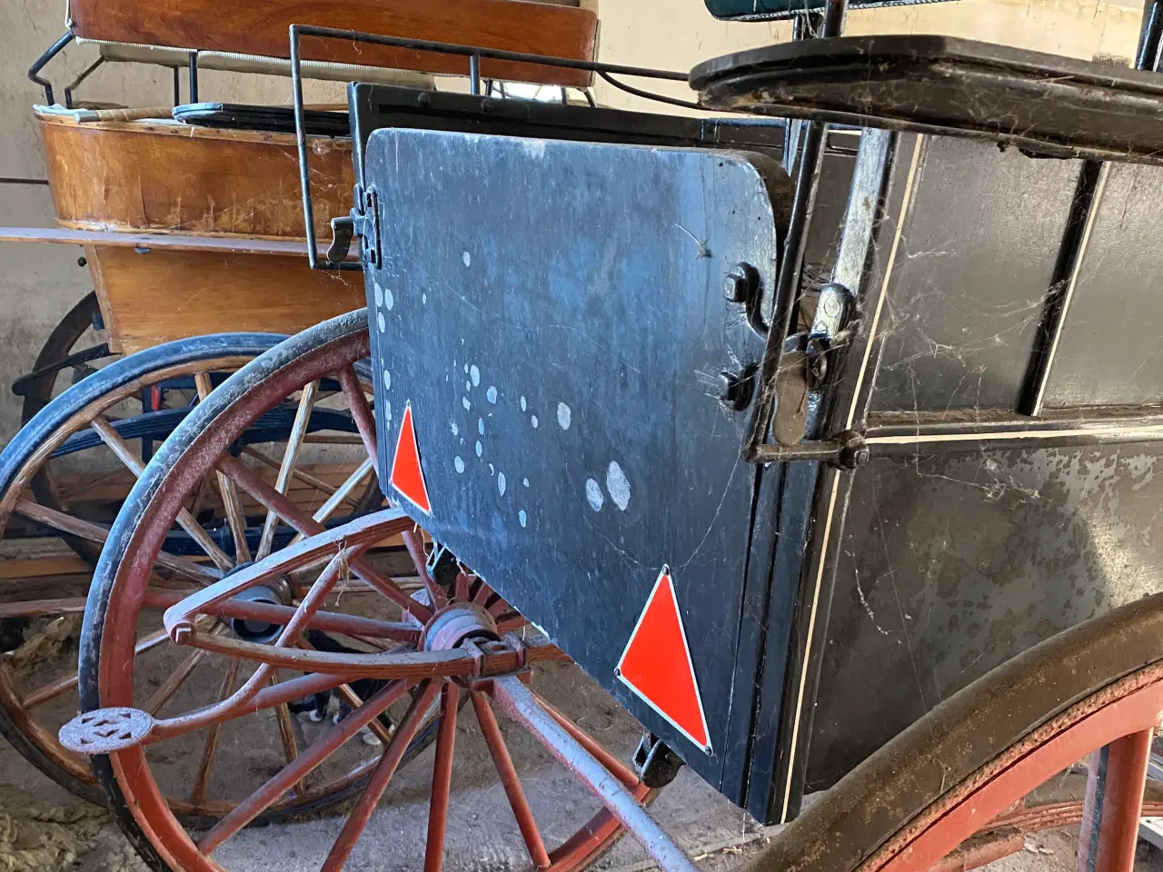 Billede 2 - Antik hestevogn 