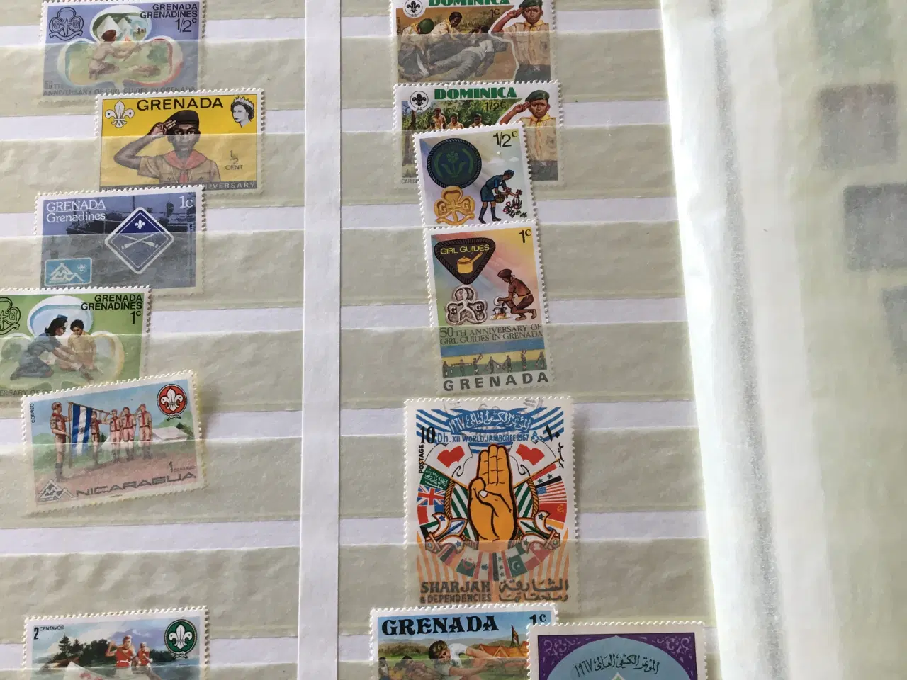 Billede 9 - Frimærkealbum, danske og udenlandske frimærker.