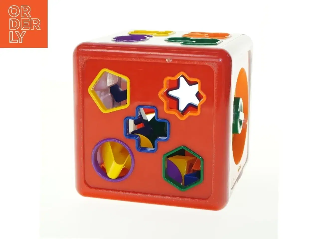Billede 5 - Formsorteringskube til børn (str. 19x19 cm)