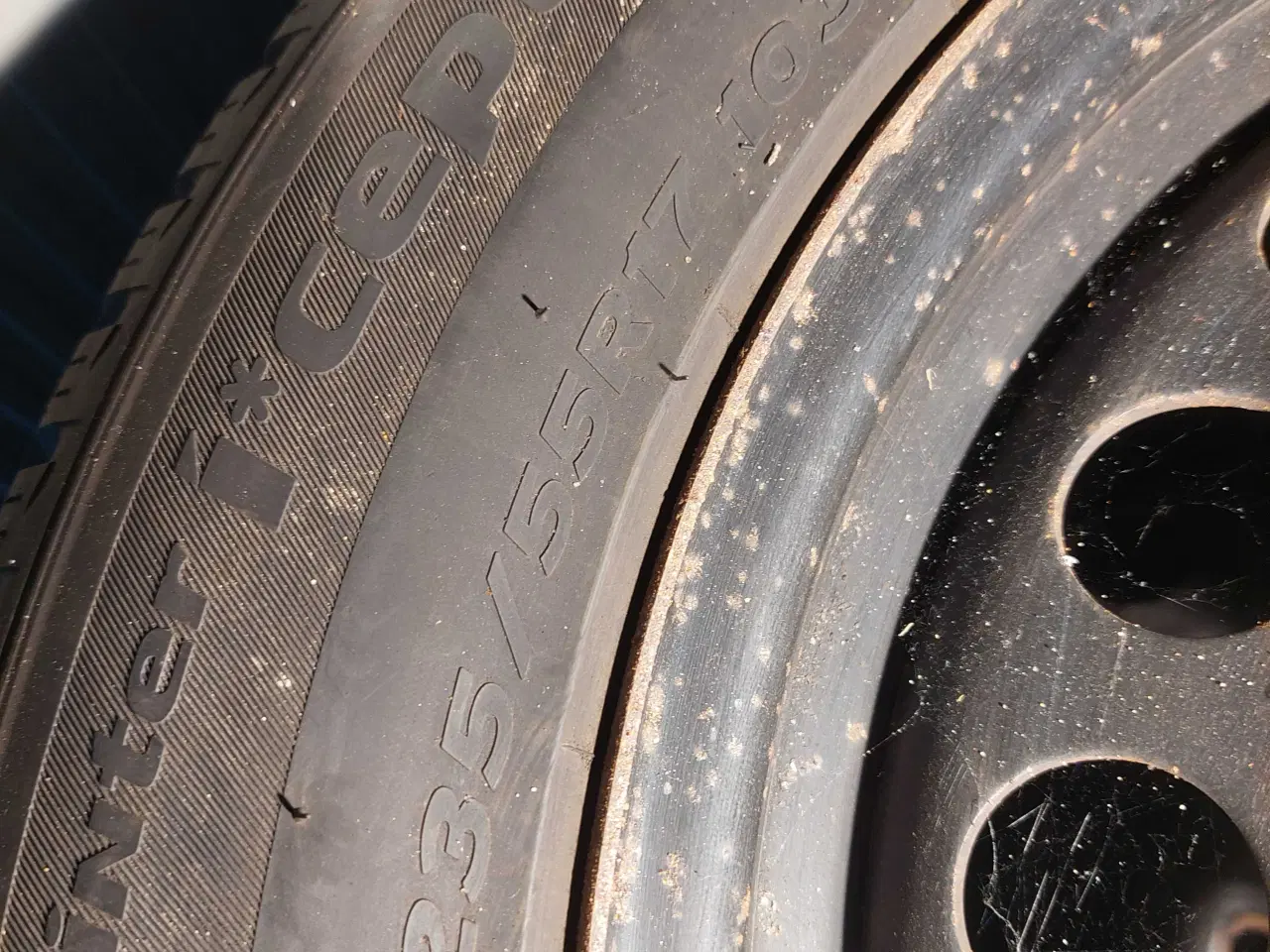 Billede 3 - 4 stålfælge med TPMS. 5X108