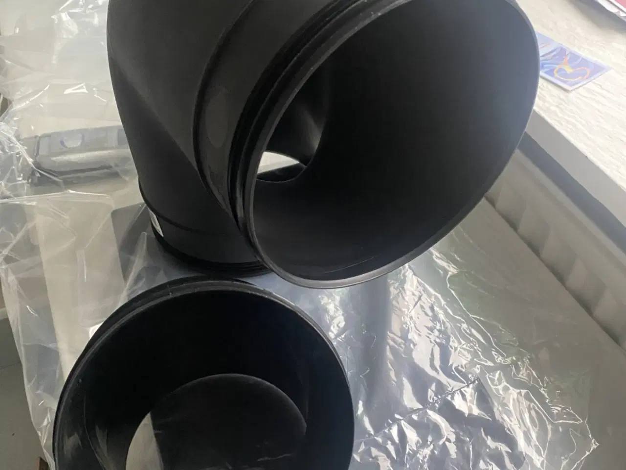 Billede 5 - Ventilations plastbøjning Uponor