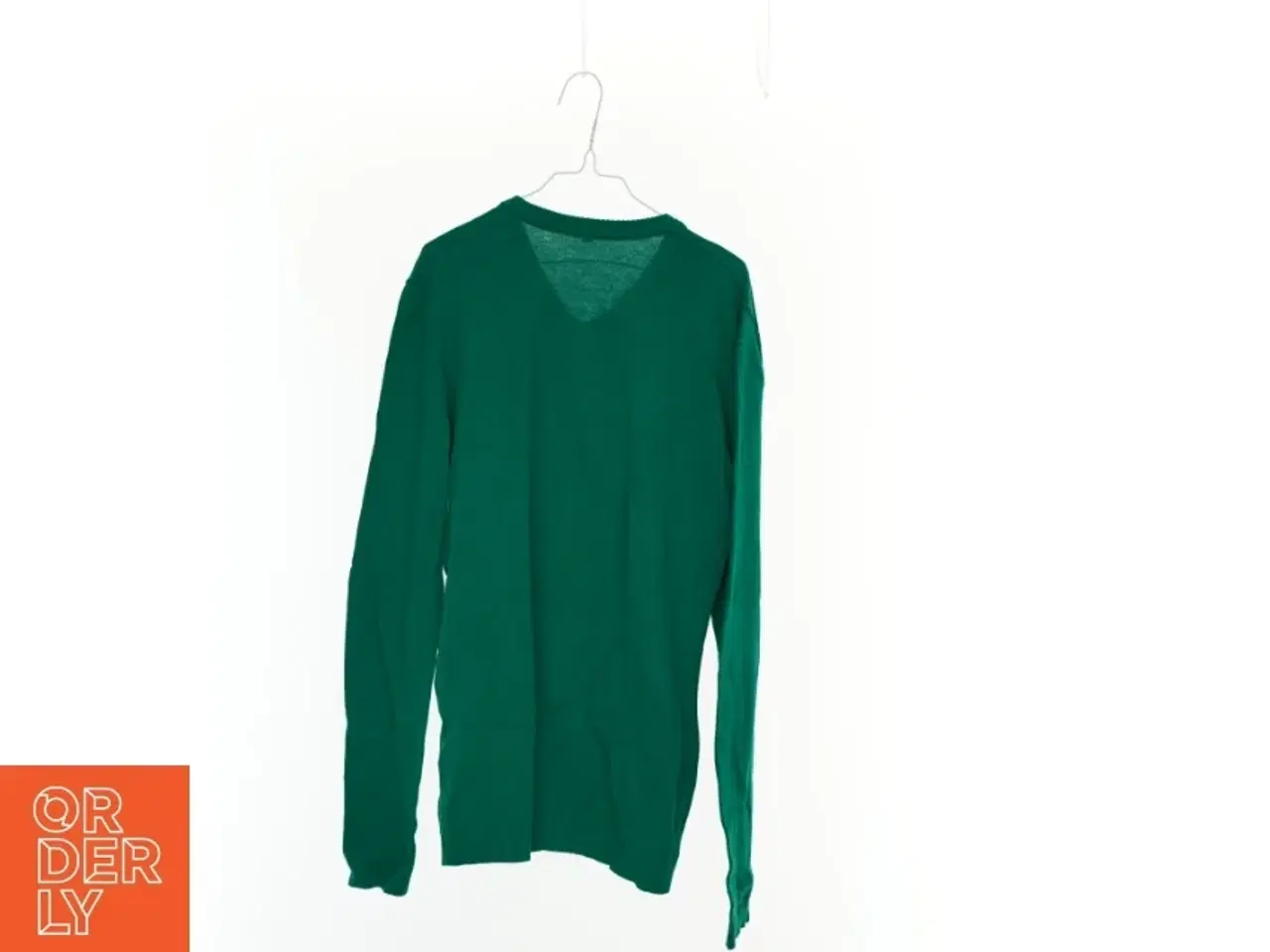 Billede 2 - Strik Cardigan Bluse V-hals 100% Bomuld fra United Colors Of Benetton (str. 170 cm)