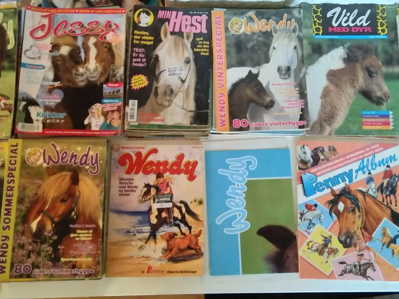 Billede 8 - Kæmpe samling Wendy-Penny-Min hest mm