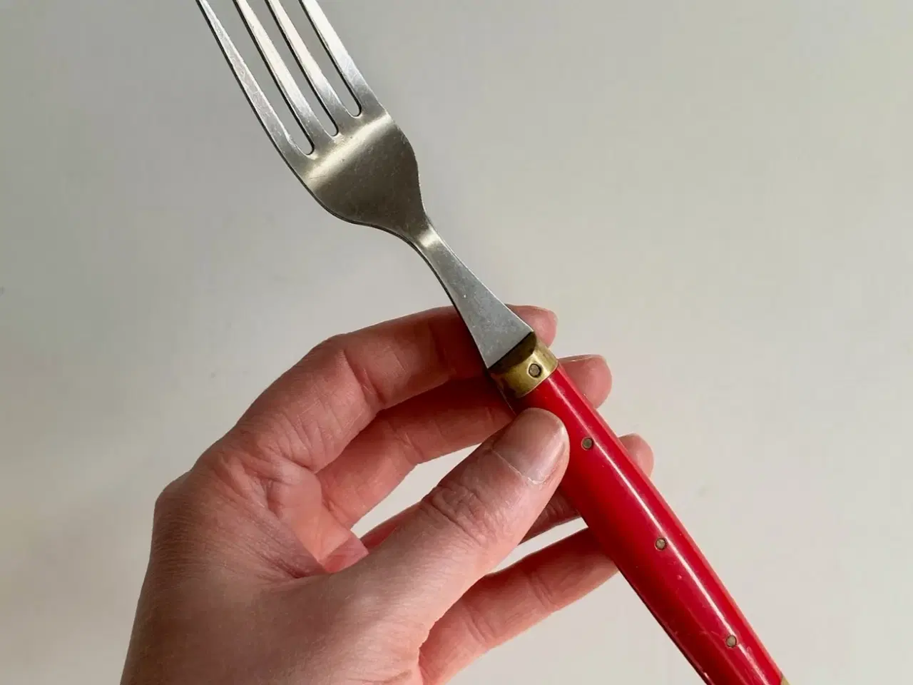Billede 3 - Melron gaffel, rød, pr stk