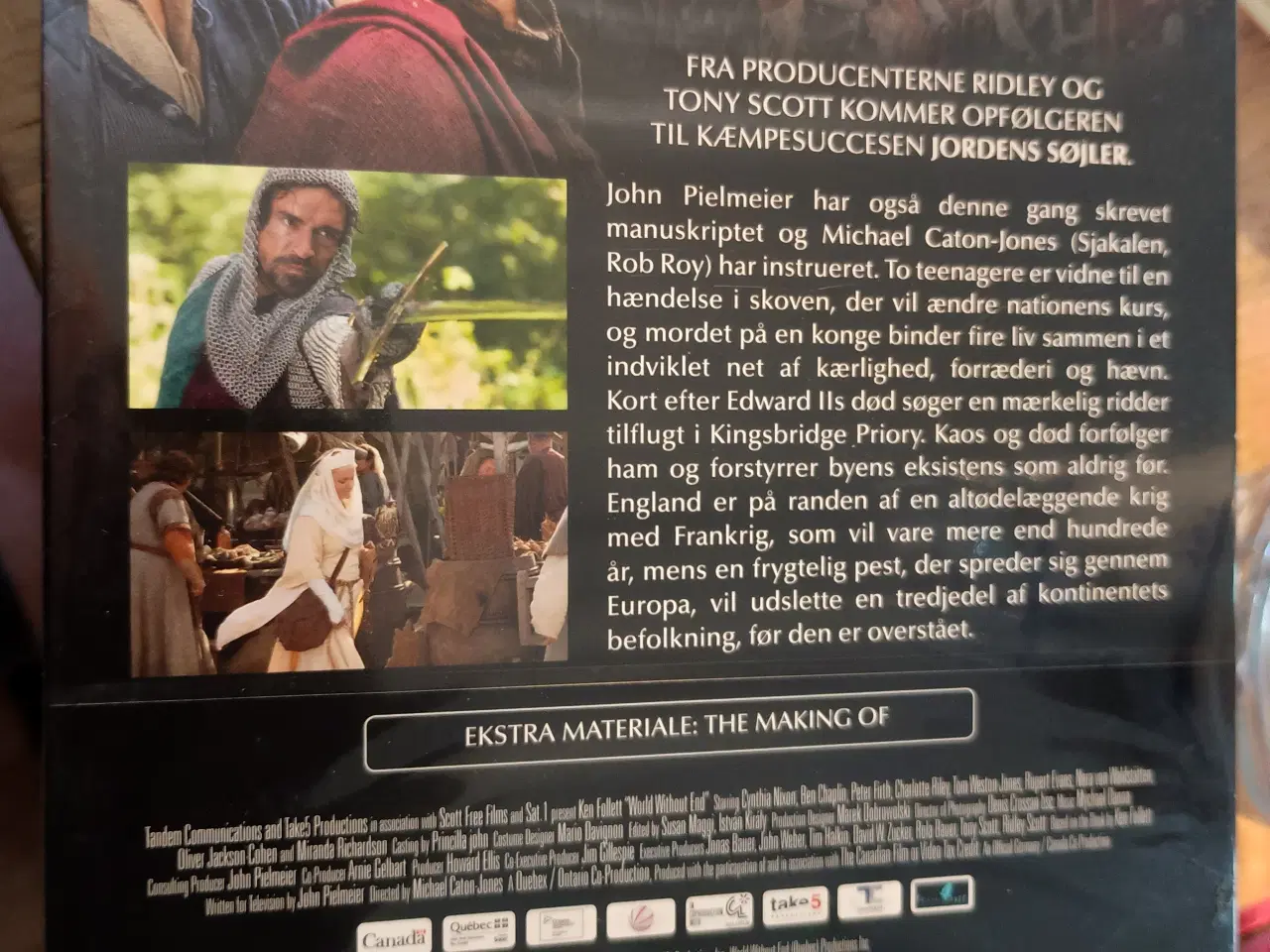 Billede 2 - Uendelige Verden, DVD boxsæt.