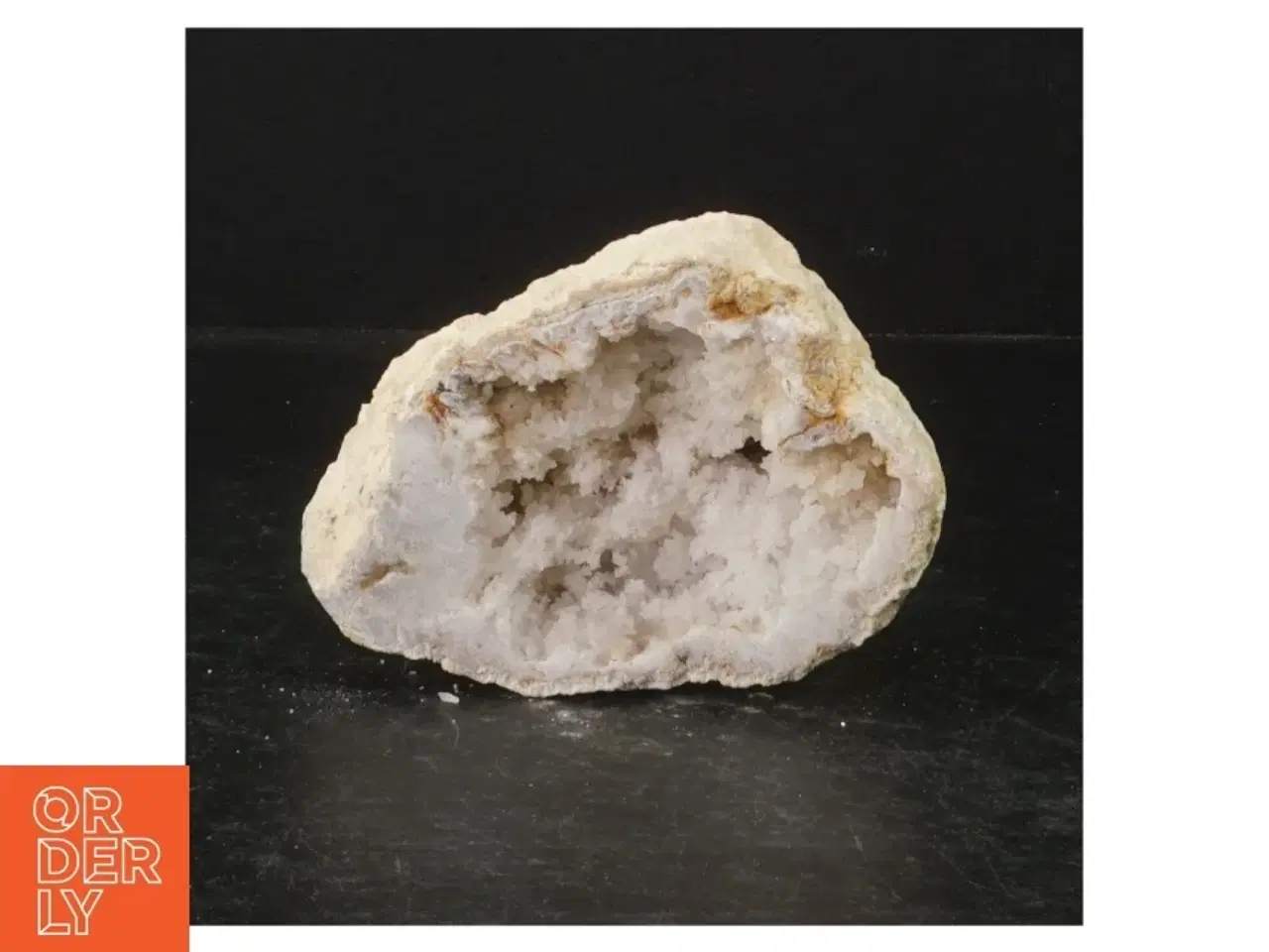 Billede 2 - Geode med krystaller (str. 13 cm)