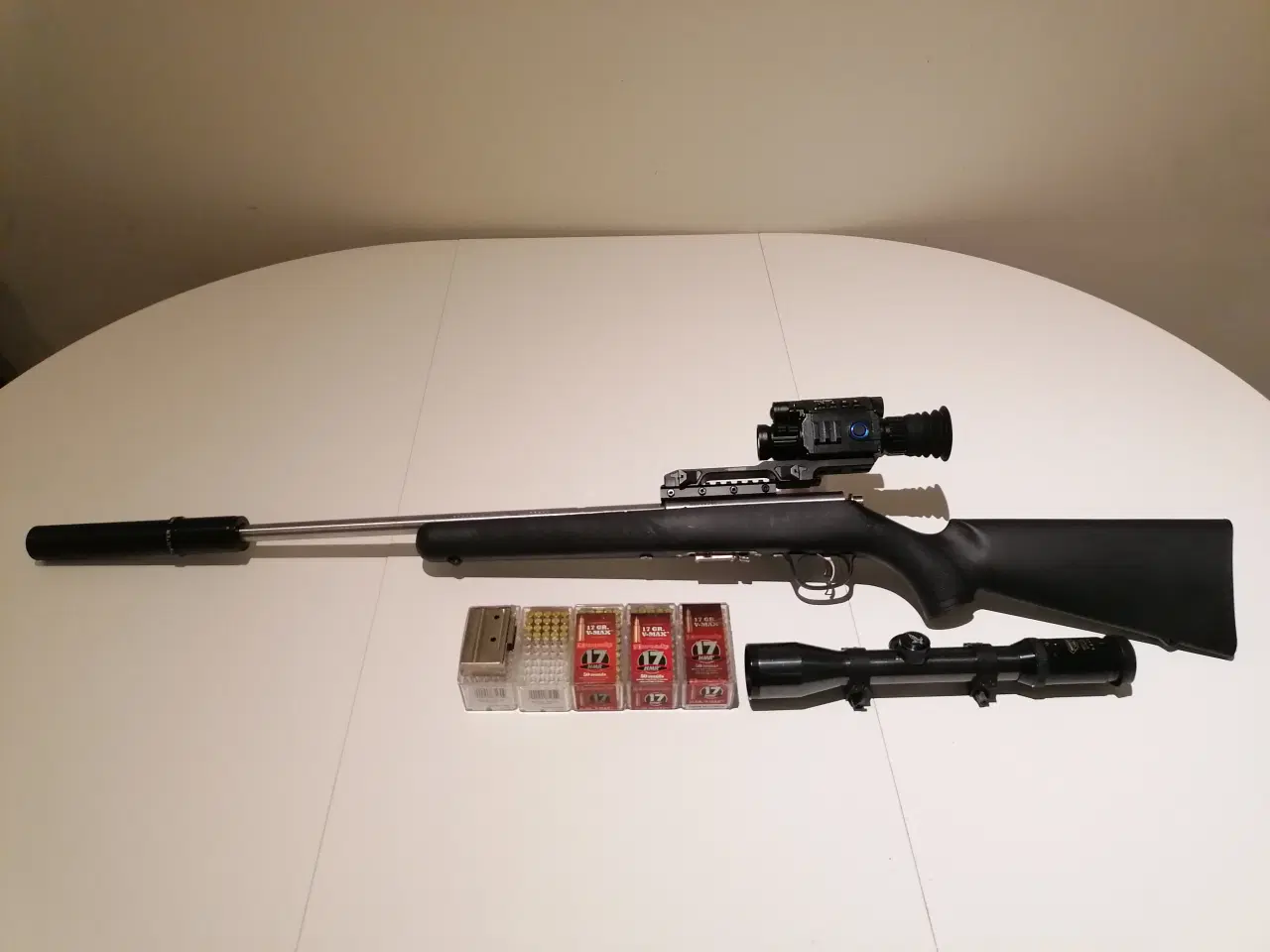 Billede 2 - Marlin XT 17 HMR Rustfri/Syntetisk