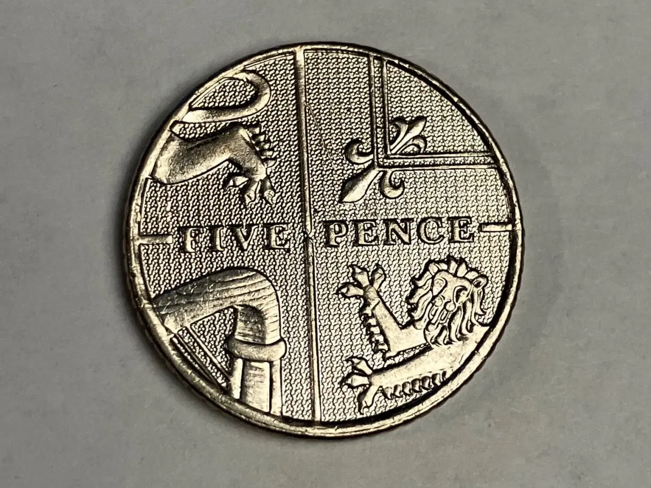 Billede 1 - 5 Pence England 2010