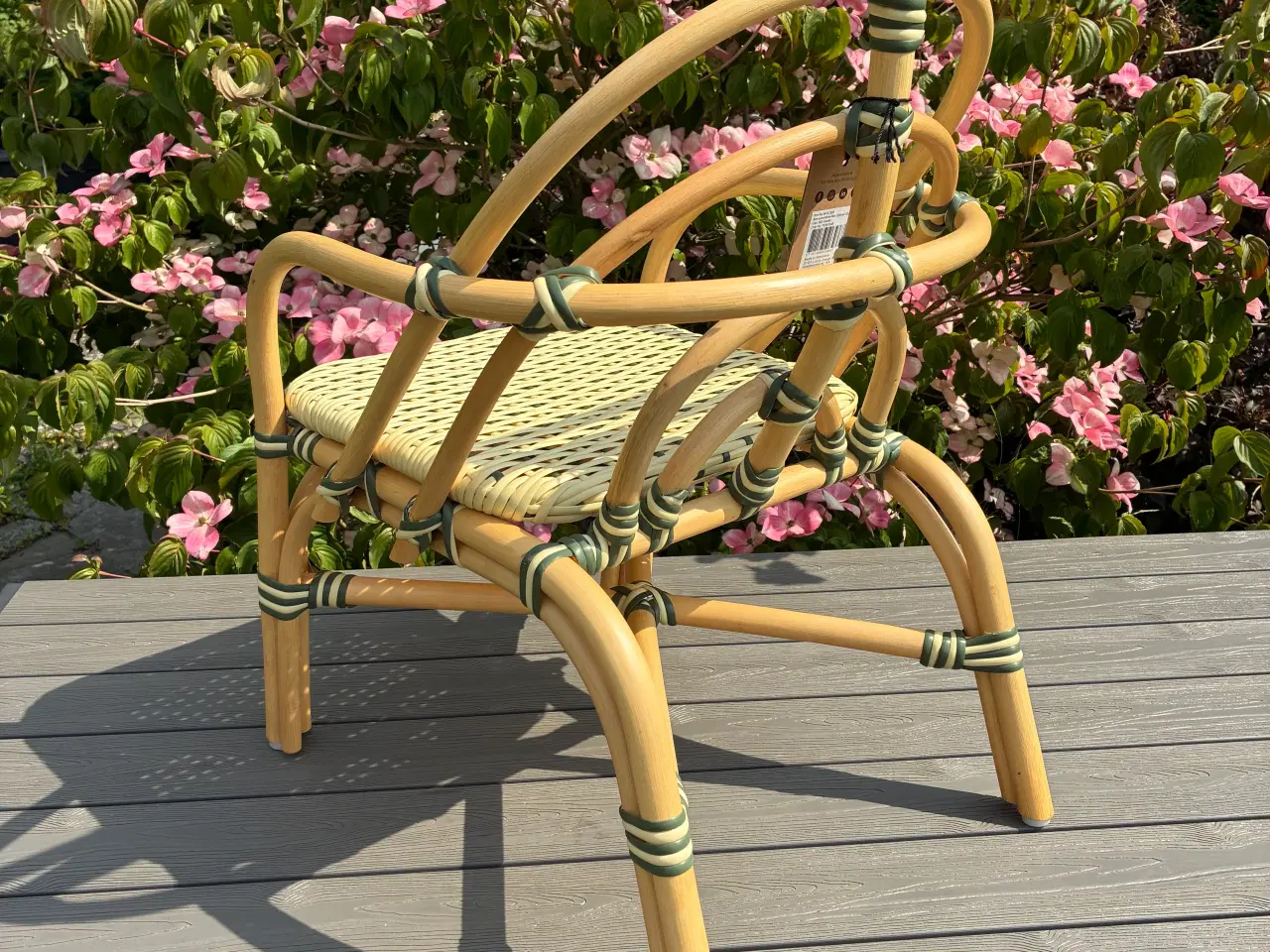 Billede 4 - OYOY børnestol i bambus/polyrattan