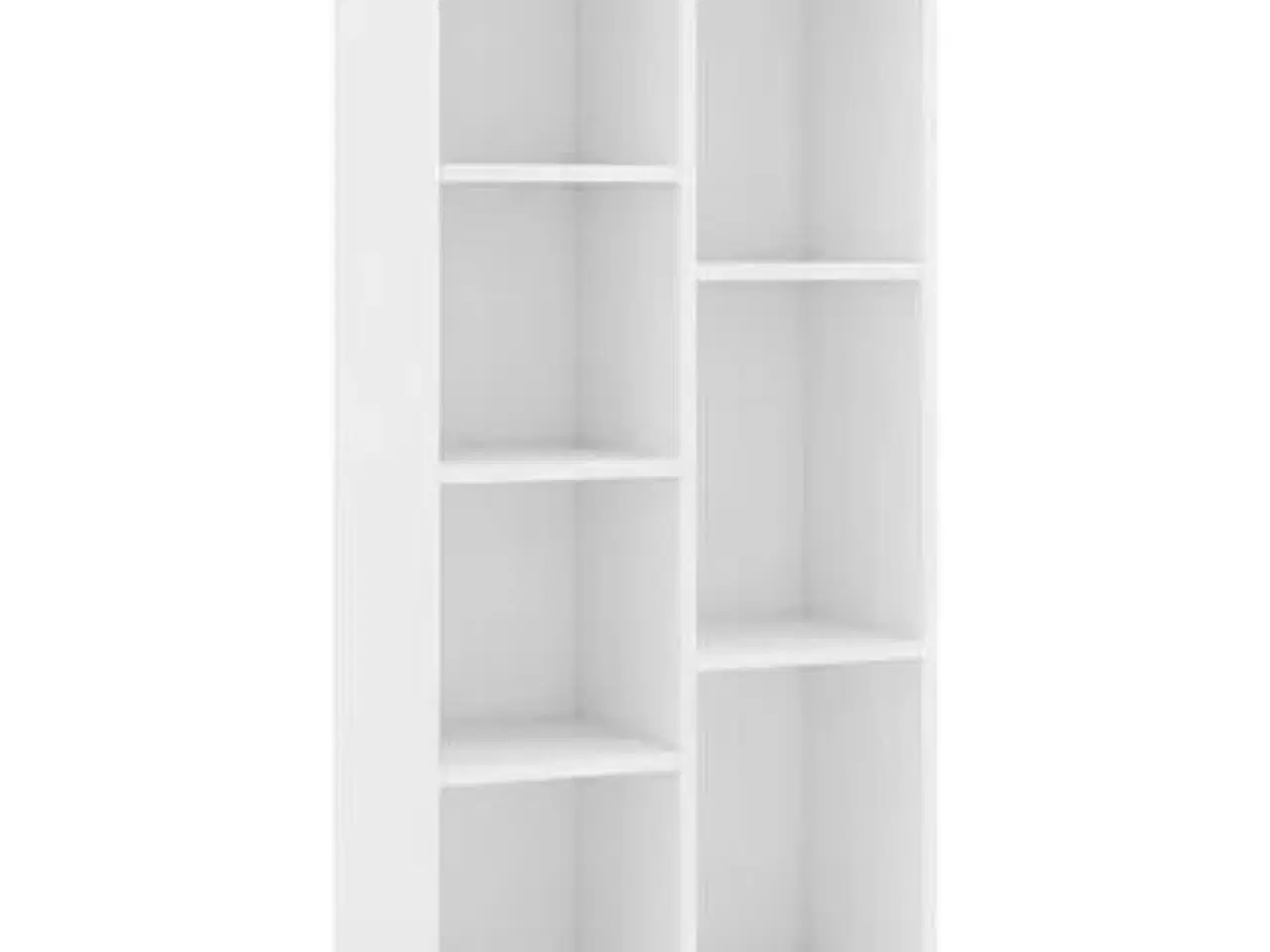 Billede 1 - vidaXL bogreol 50x25x106 cm konstrueret træ hvid