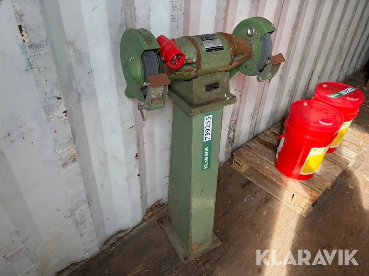 Billede 4 - Slibemaskine KEF Motor S5B dobbelt