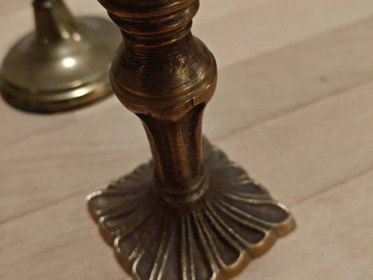 Billede 2 - Messing lysestager