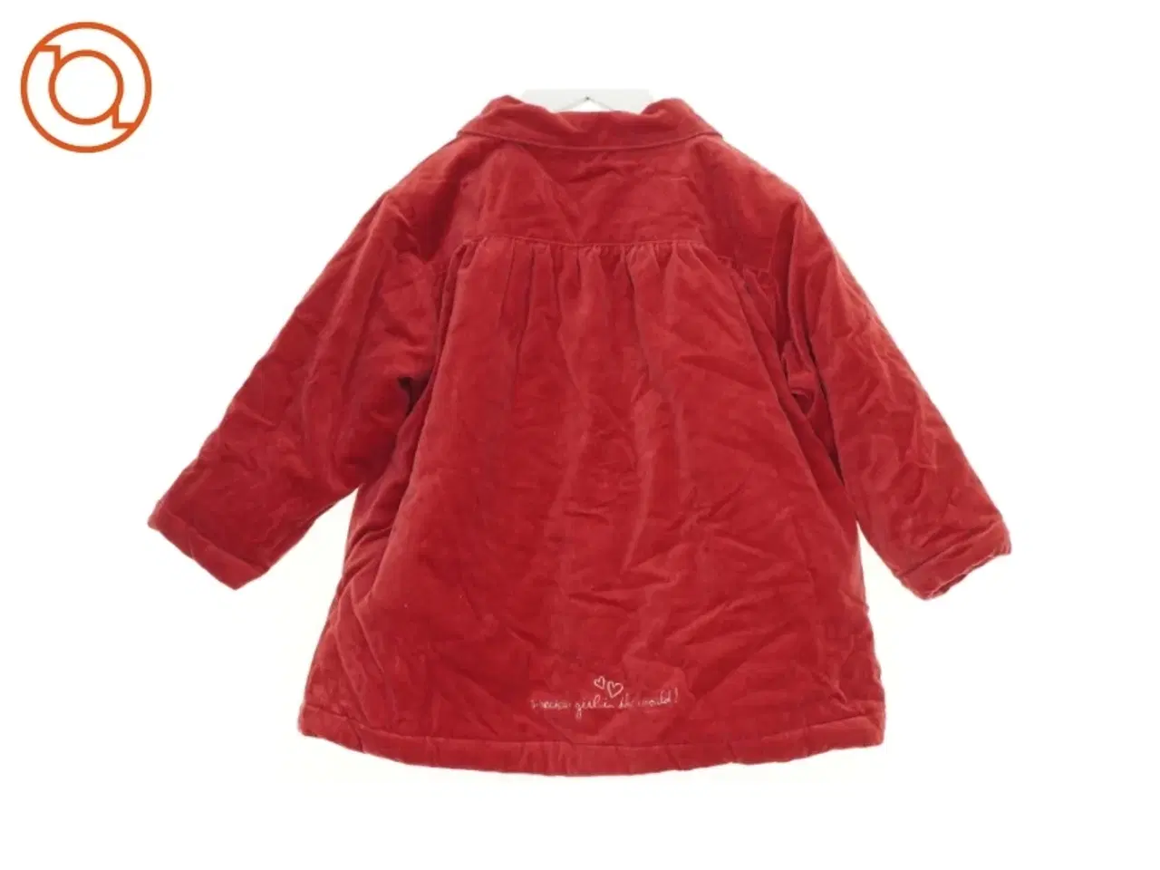 Billede 2 - Velour fløjl Overgangsjakke (str. 90 cm)
