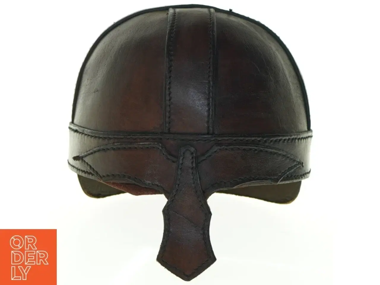 Billede 1 - Læder warrior helmet (str. Ø. 21 cm)