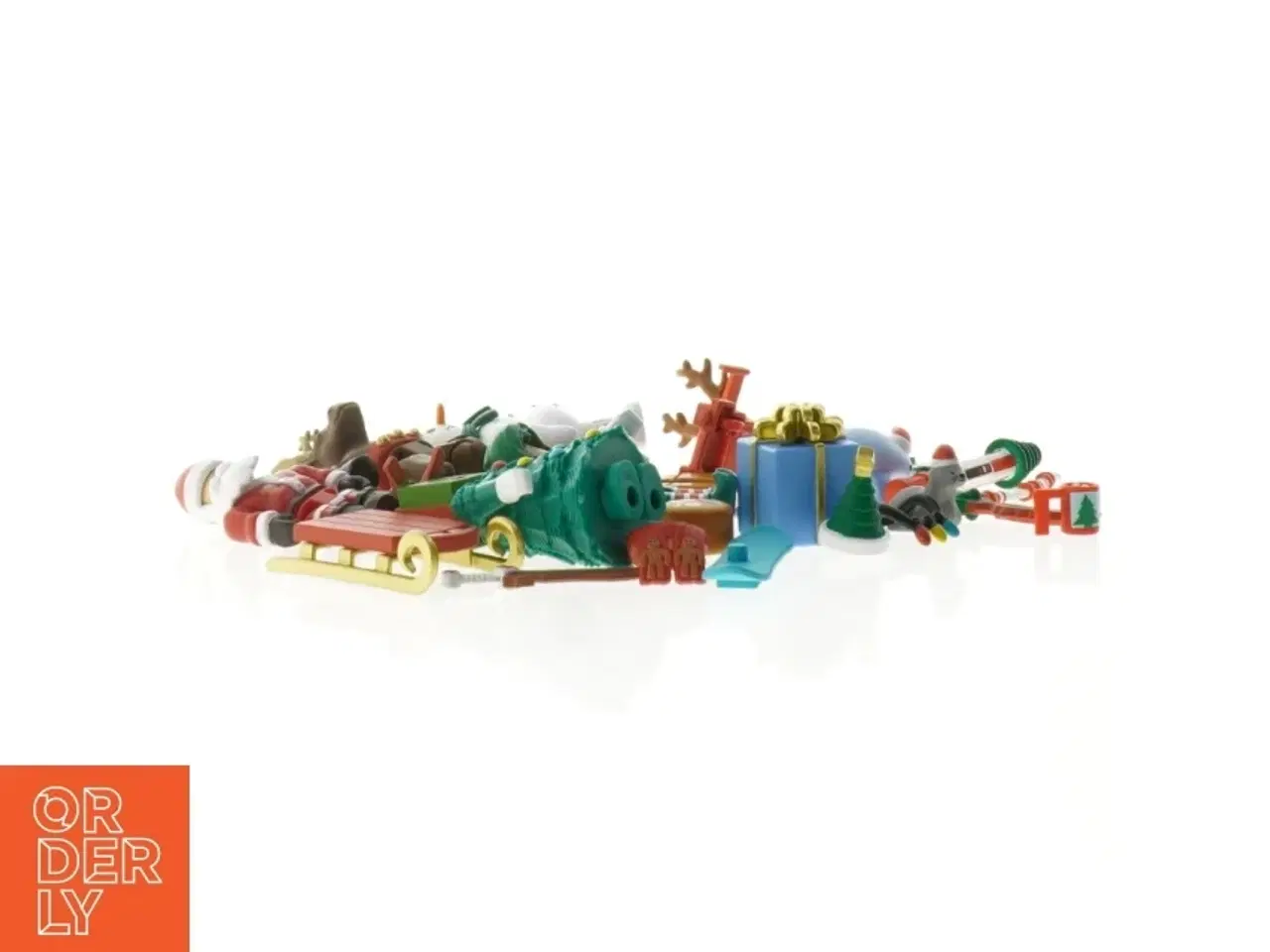 Billede 3 - Blandede Roblox Julefigurer med tilbehør (str. 8 cm)