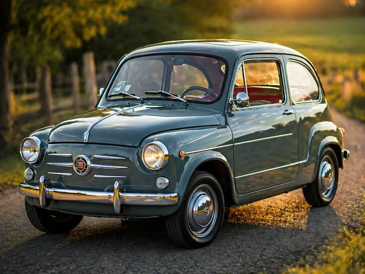 Billede 1 - Fiat 600d - 1965