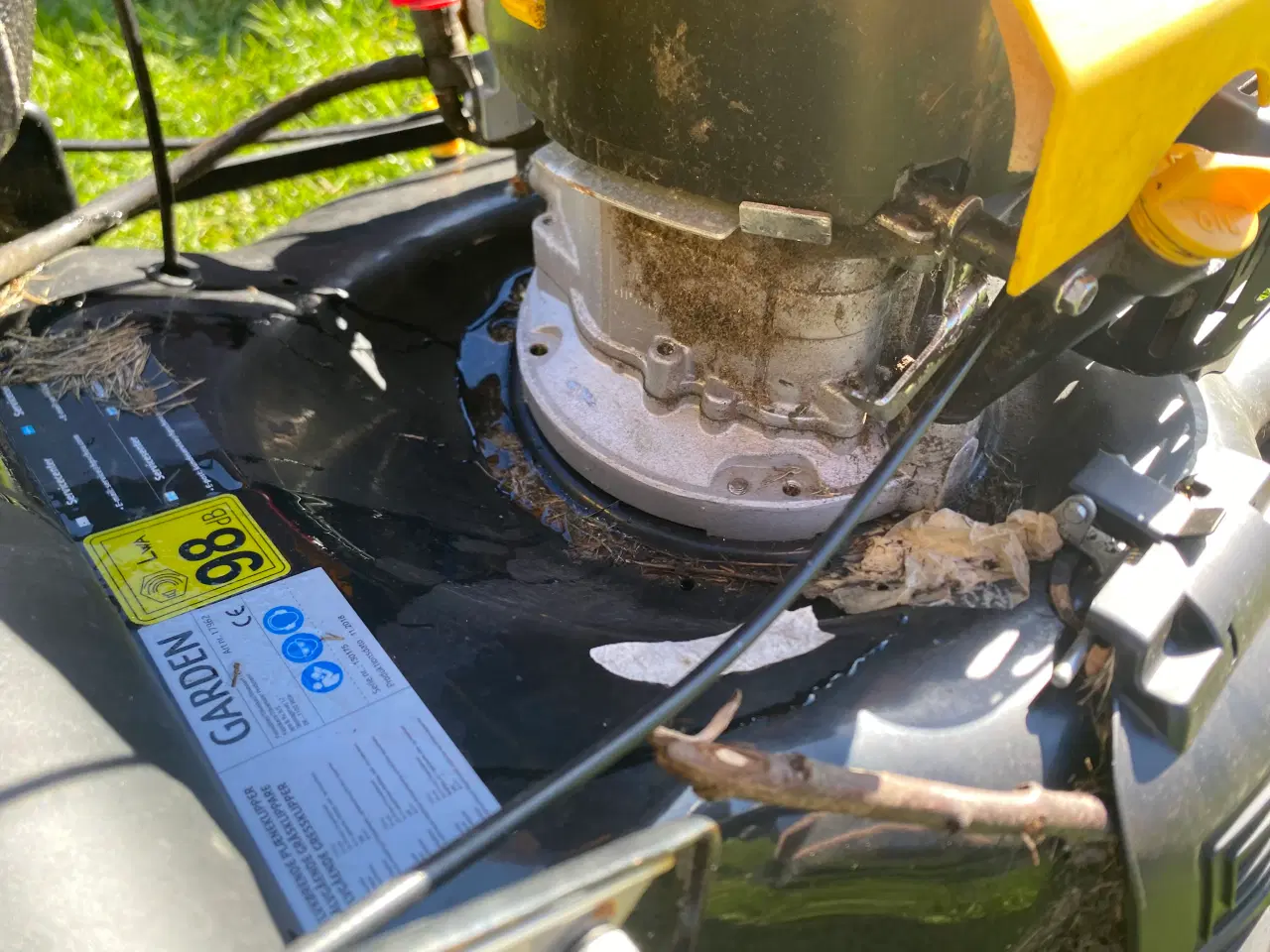 Billede 2 - Stor plæneklipper 