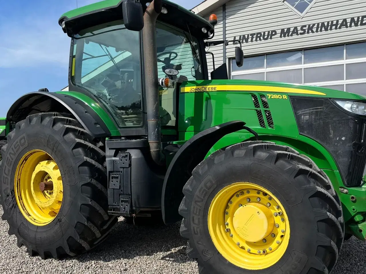 Billede 14 - John Deere 7280R Næsten nye dæk, Autopower og frontlift samt luft anlæg