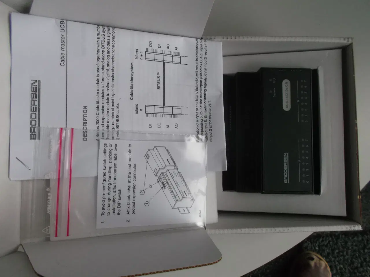 Billede 7 - Brodersen Controls Bitbus Cable Master modul 16DI