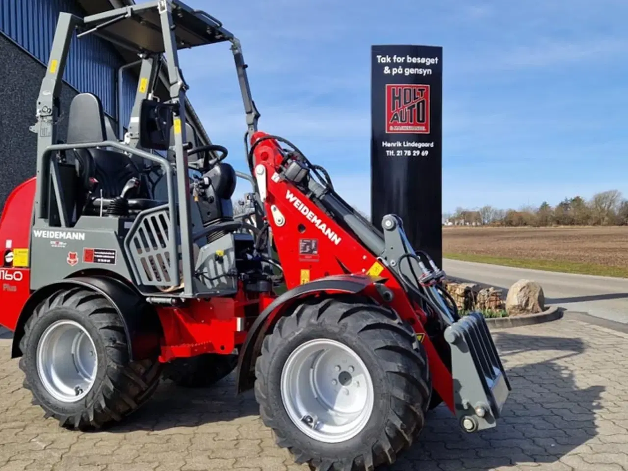 Billede 1 - Weidemann 1160 Plus med EPS klaptag