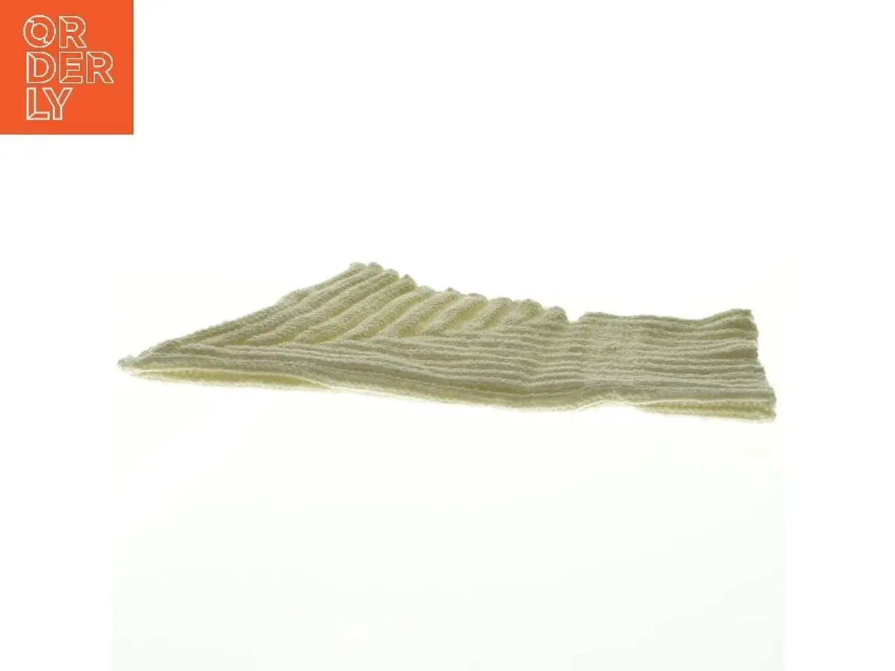 Billede 4 - Råhvid strikket tør babyhue 1-3 mdr.