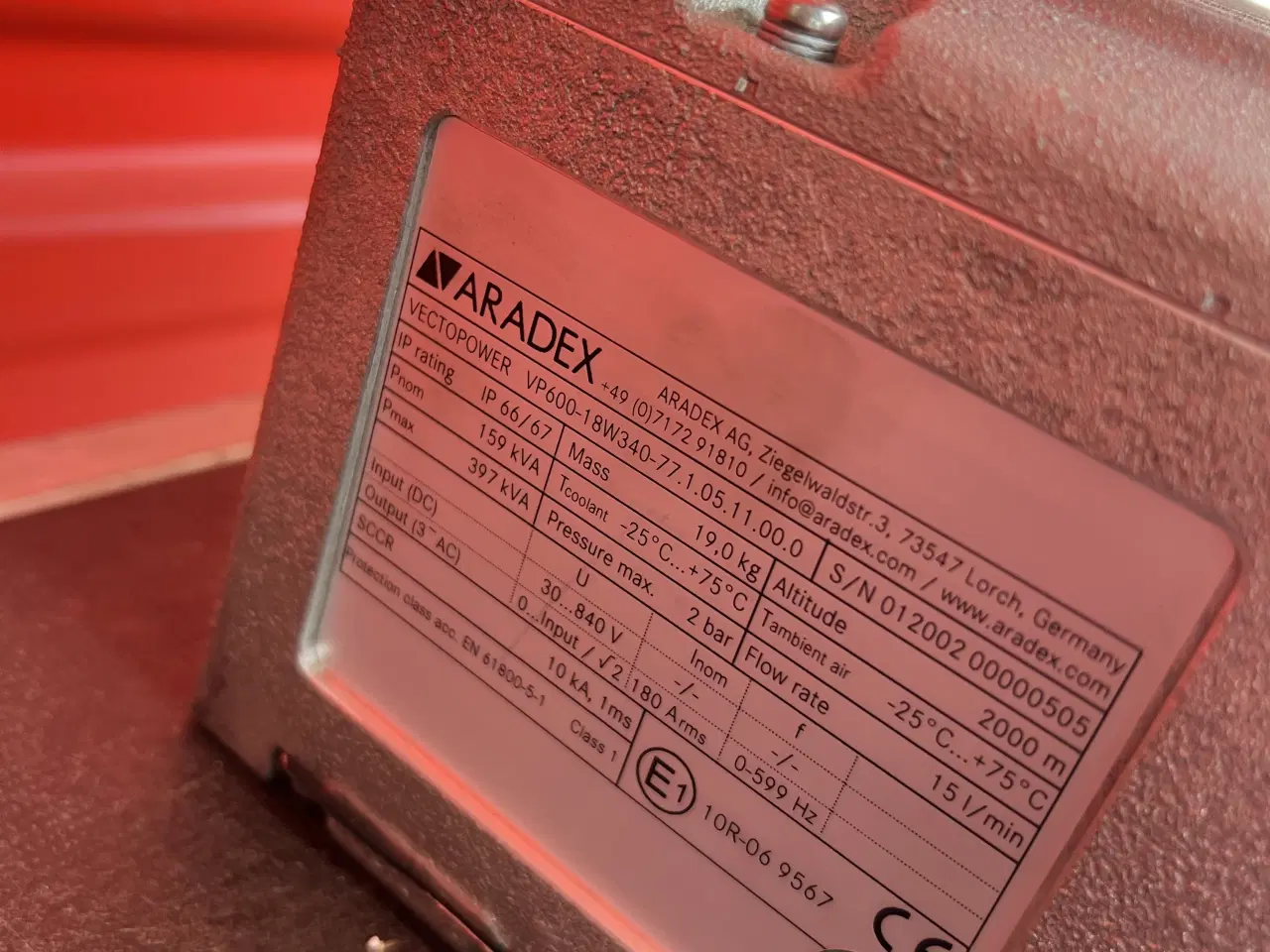 Billede 3 - Aradex VECTOPOWER VP600 inverter 