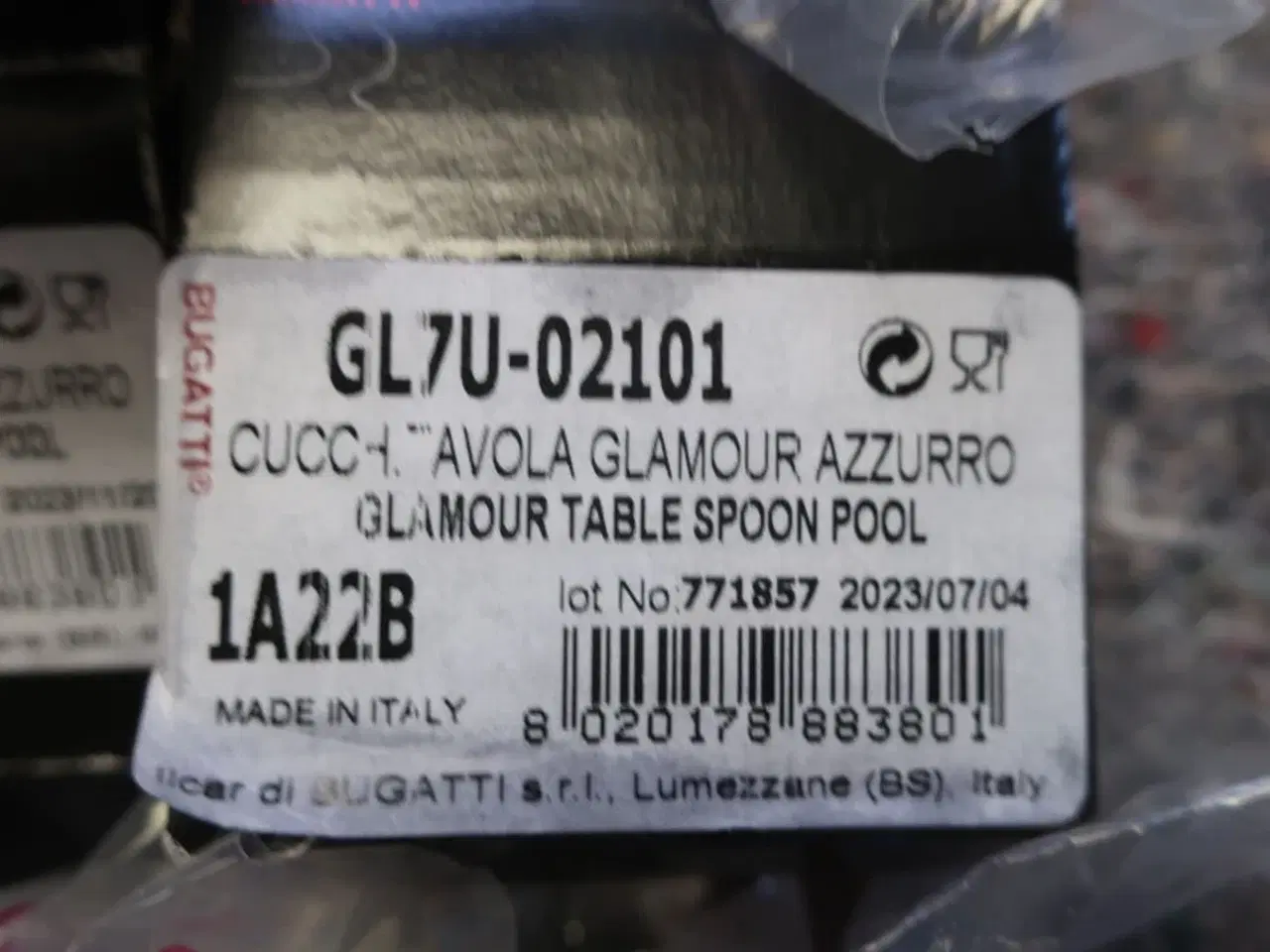 Billede 3 - 25 stk. bestik BUGATTI GLAMOUR AZZURRO POOL