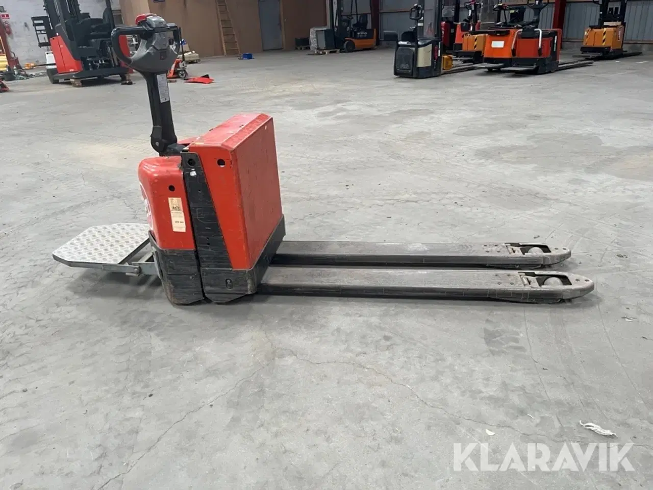 Billede 4 - El pallevogn BT W 20 med lange gafler