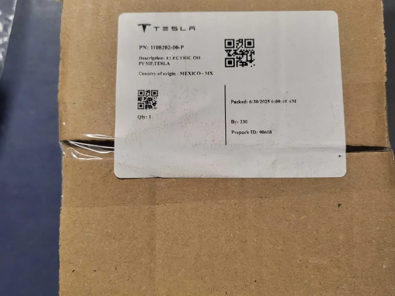 Billede 5 - Oliepumpe til Tesla el motor model 3