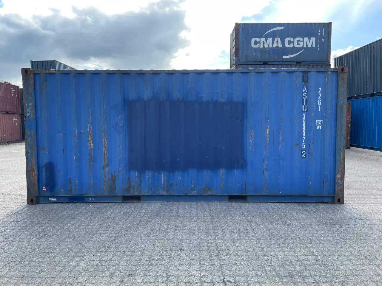 Billede 3 - 20 fods Container- ID: ASIU 359975-2