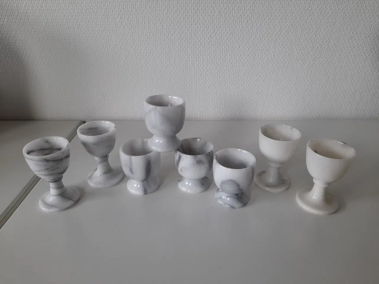 Billede 1 - Marmor æggebæger 