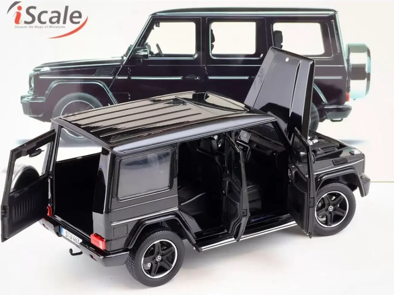 Billede 3 - 1:18 Mercedes G63 ANG W463 2015