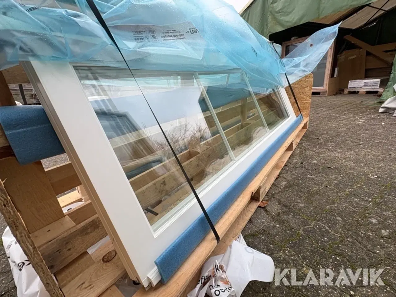 Billede 3 - Dobbelt terrassedør 1 styk.