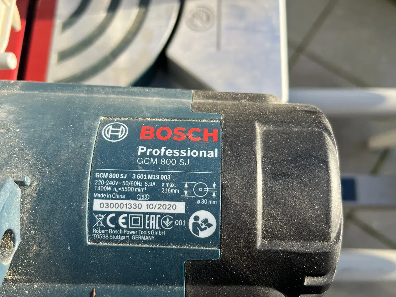 Billede 3 - Kapsav Bosch med stativ