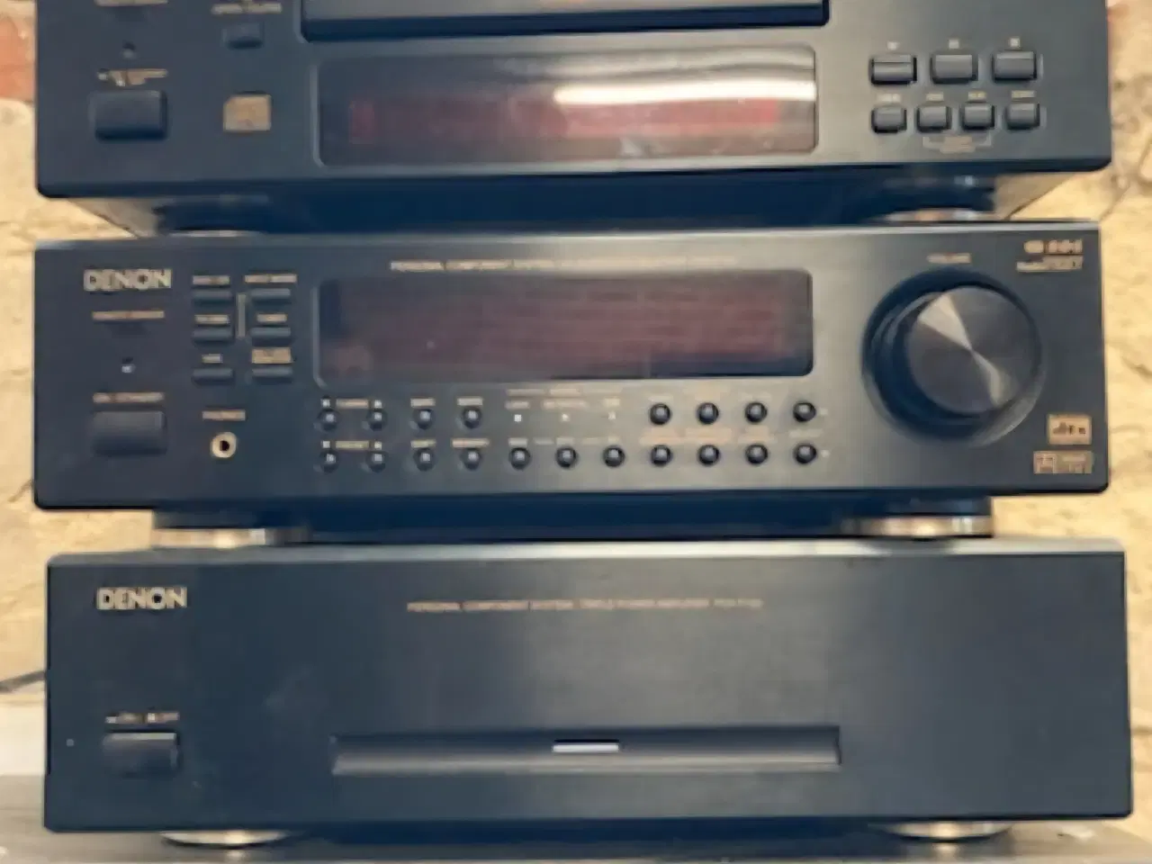 Billede 1 - Denon anlæg trible power amplifier