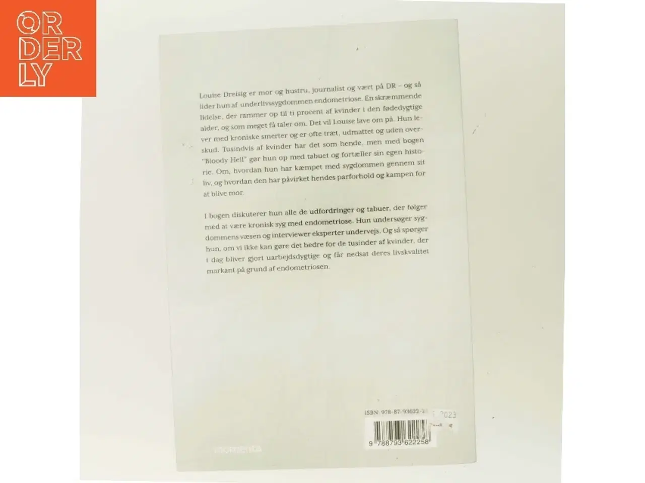 Billede 3 - Bloody hell : syg af menstruation af Louise Dreisig (Bog)