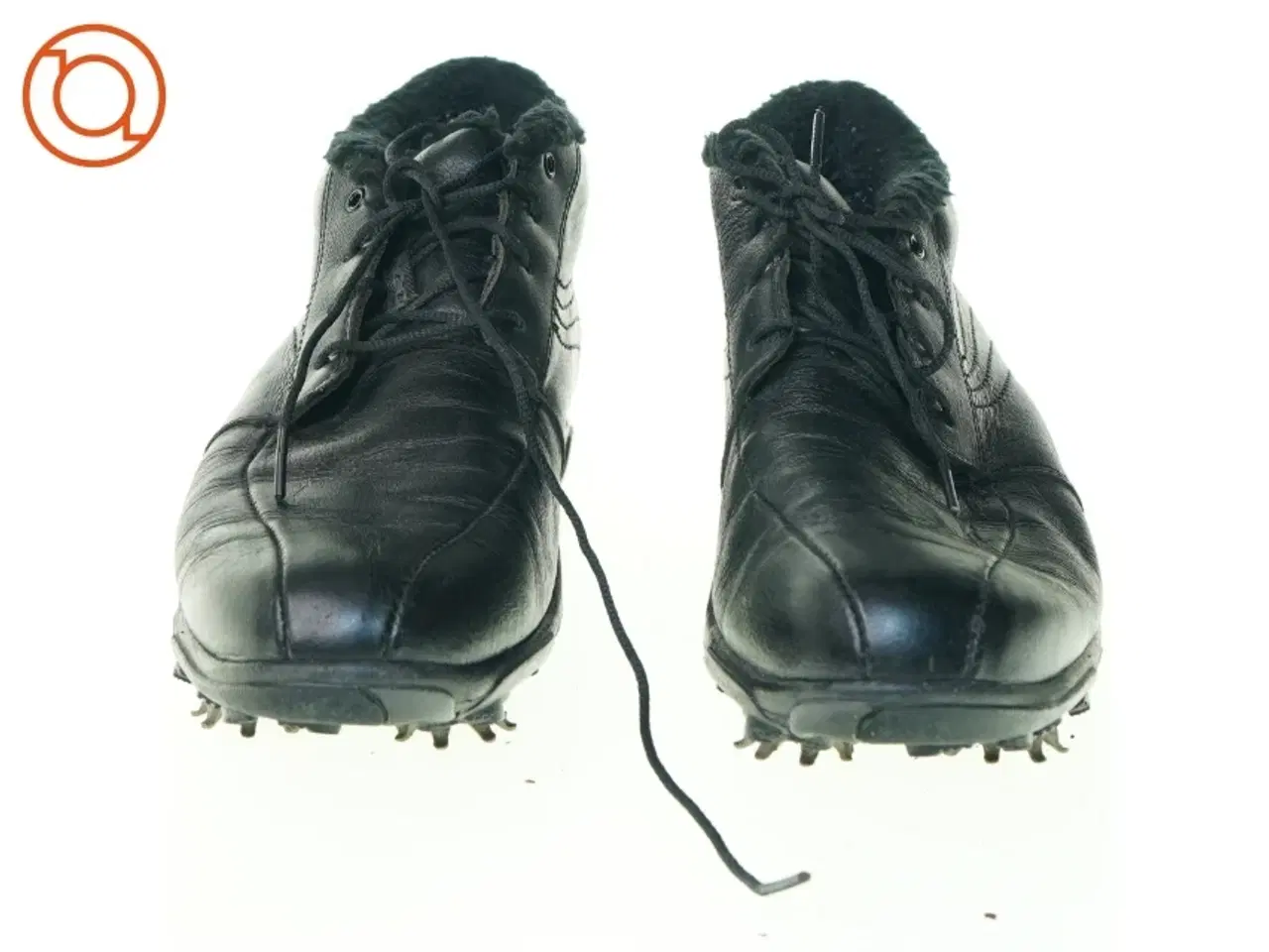 Billede 2 - Forede Læder Golf Sko fra Footjoy (str. 38)