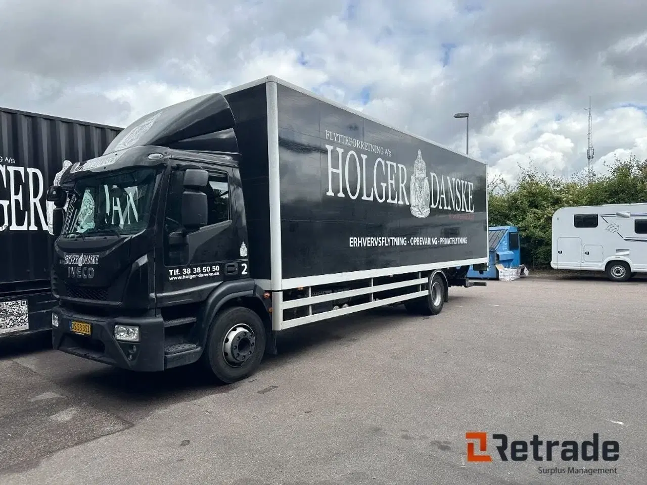 Billede 1 - Iveco EURO CARGO Lastbil med rampe